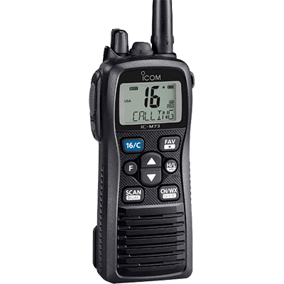 Icom VHF-HH, 6/1 Watt, Plus Version