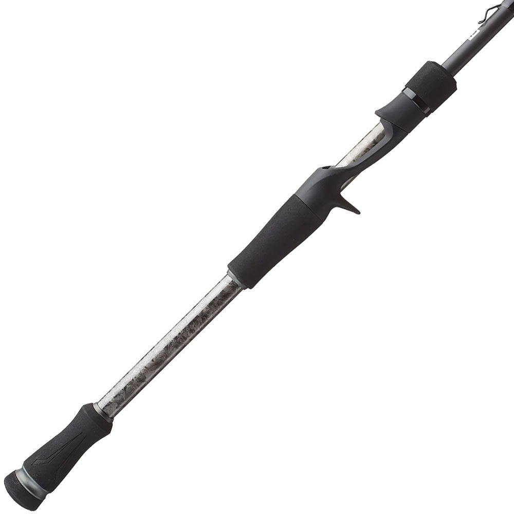 7'4 13 Fishing Black Omen Medium Heavy Bait Casting Rod ~ New