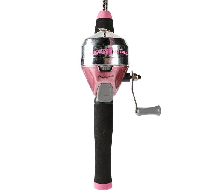 Ugly Stik Complete Ladies Spinning Fishing Rod and Reel Kit - 5 ft