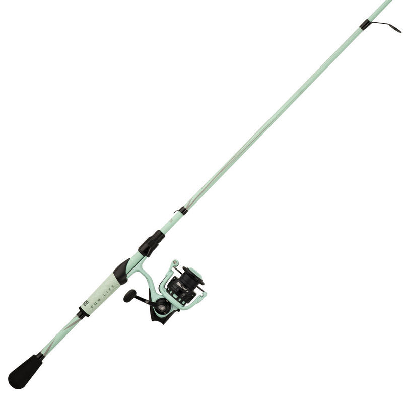 Abu Garcia ZEUS 12' Spin Master 2 piece spinning fishing rod with bag Mint