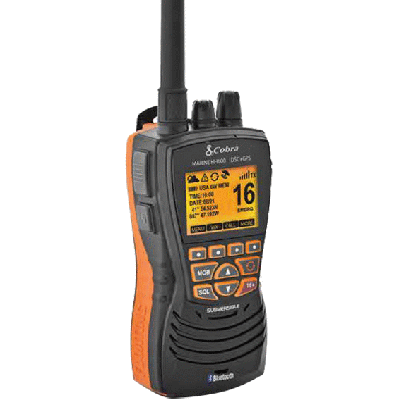 Cobra VHF-HH, 6 Watt, GPS, Grey