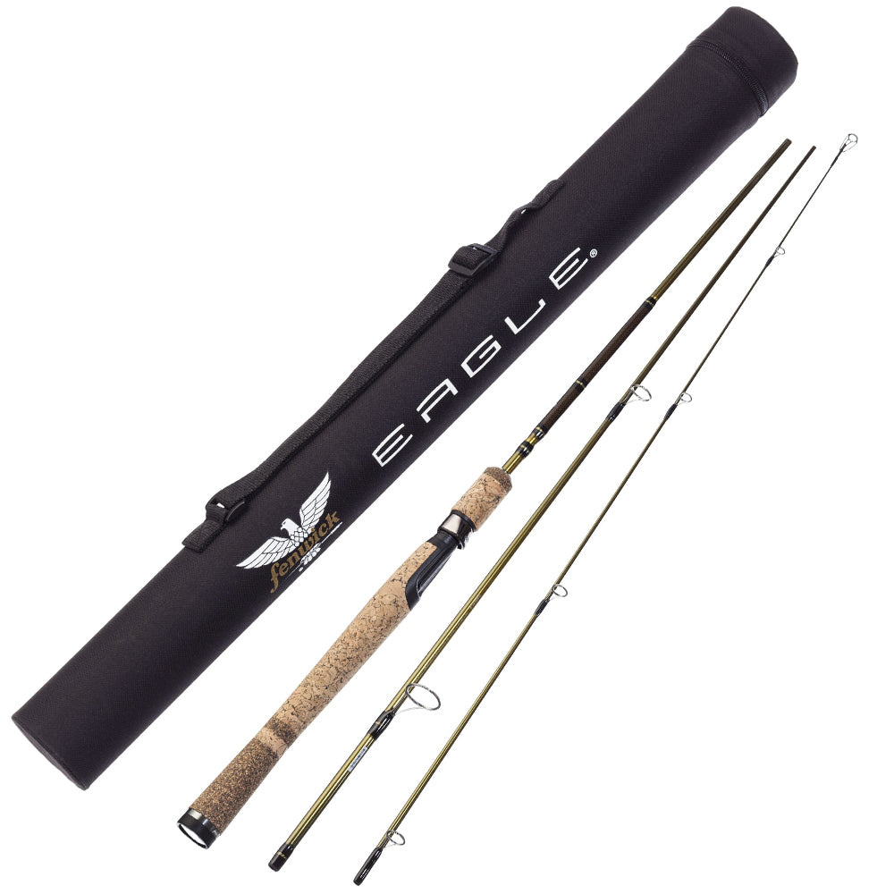 3 piece travel fishing rods 