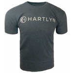 Hartlyn Standard Logo Tee - Heather Black