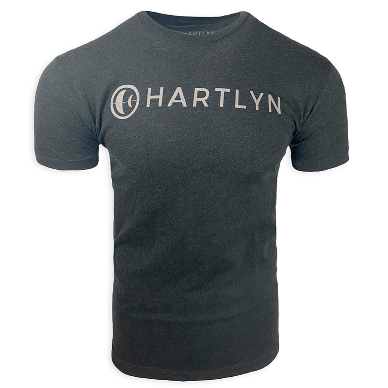 Hartlyn Standard Logo Tee - Heather Gray