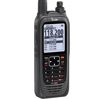 Icom Aviation VHF, Handheld, w/AA Batt Pk