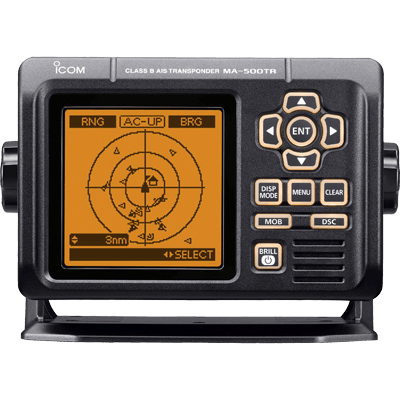 Icom AIS Class B, MA-500TR, w/Display & GPS
