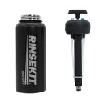RinseKit Sport Misting & Spray Water Bottle 32oz - Blue