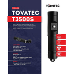 Tovatec T3500S Dive Light | 3500 Lumens